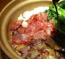 Cured Meat Double Delight Clay Pot Rice