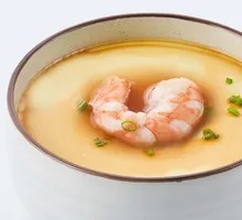 Steamed Shrimp and Egg Custard