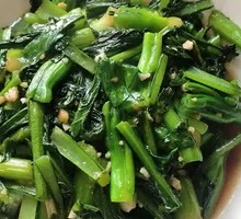 Garlic Mashed Pak Choi