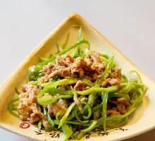 Green Pepper Shredded Pork