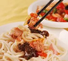Fried Meat Noodles