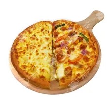 Durian and Orlean Chicken Pizza