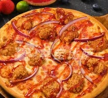 Korean Fried Chicken Pizza