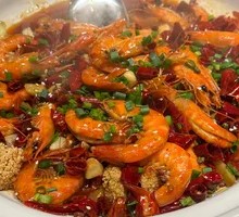 Stir-Fried Spicy Prawns in Oil
