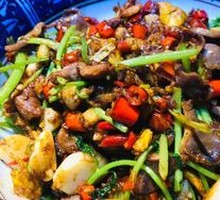 Stir-Fried Chicken Offal