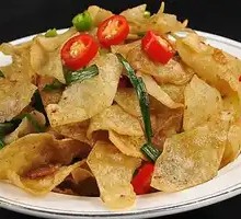 Preserved Meat and Tofu Noodles