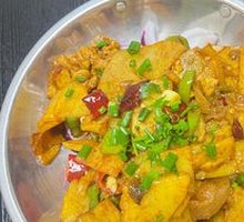 Spicy Potatoes in Dry Pot