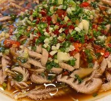 Spicy Oil-Poured Pig Kidney