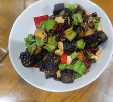 Green Pepper Tofu with Stinky Bean Curd