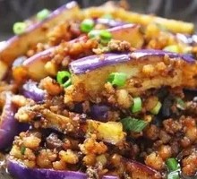 Minced Pork with Eggplant