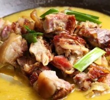 Hanging Pot Cured Pork Leg