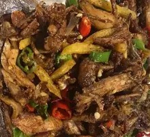 Iron Plate Shredded Chicken