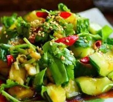 Knife-Pounded Cucumber