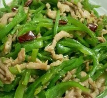 Green Pepper Shredded Pork