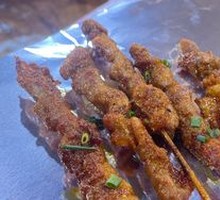 Beef Tendon Skewers