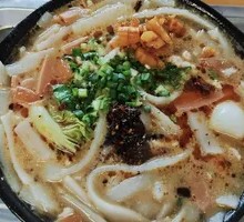 Three Delicacies Rice Cake Stew