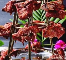 Roasted Lamb on a架