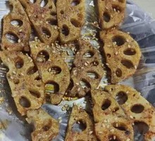 Roasted Lotus Root Slices