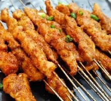 Charcoal-Grilled Fresh Meat