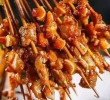 Mini Pork Ribs Skewers