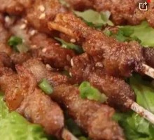 Flaming Roasted Lamb