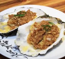 Garlic Steamed Oysters