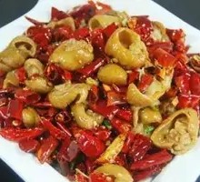Dry-Fried Pork Intestines