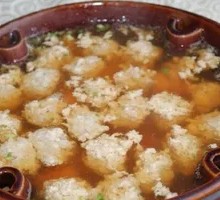 Tomato and Meatball Soup