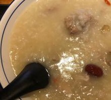 Glutinous Rice and Black Chicken Soup