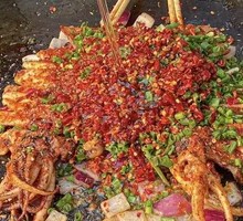 Spicy Squid in Fiery Sauce