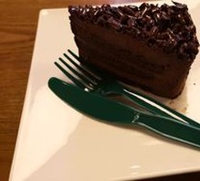 Dark Chocolate Mousse Cake