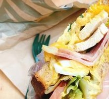 Bacon Chicken Club Big Mouth Sandwich