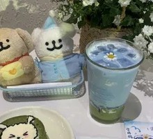 Matcha Puppy Swiss Roll