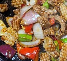 Iron Plate Squid and Pork Kidney