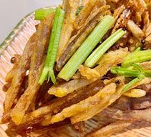 Dry-Fried Lotus Root Strips