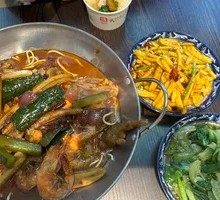 Spicy Shrimp and Chicken Feet