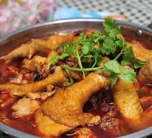 Sichuan-style Stewed Chicken with Crab