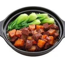 Beef and Potato Clay Pot Rice