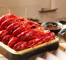 Steamed Big Shrimp