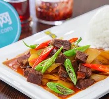 Potato Beef Rice Bowl