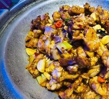 Perilla Frog with Beef