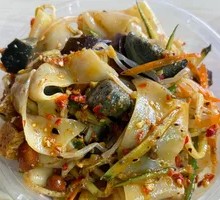 Century Egg Noodles Salad