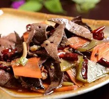Szechuan-style Pork Liver with Pepper