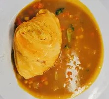 Village Curry Omelet Rice