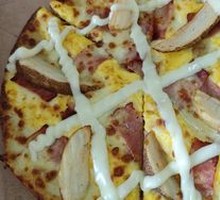 American-style Bacon & Potato Pizza