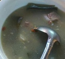 Pork Rib and Kelp Soup