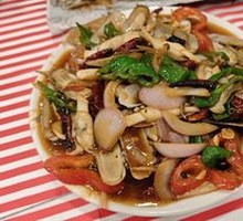 Spicy Stir-fried Live Clams
