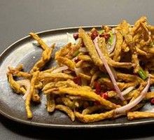 Dry-Fried Lotus Root Strips