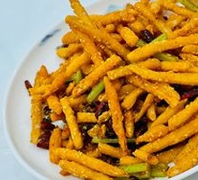 Dry-Fried Lotus Root Strips