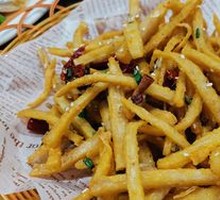 Dry-Fried Lotus Root Strips